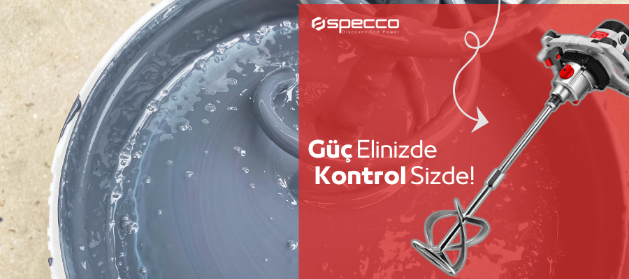 Specco Boya ve Harç Mikseri 1600W SP-2016 - Görsel 2