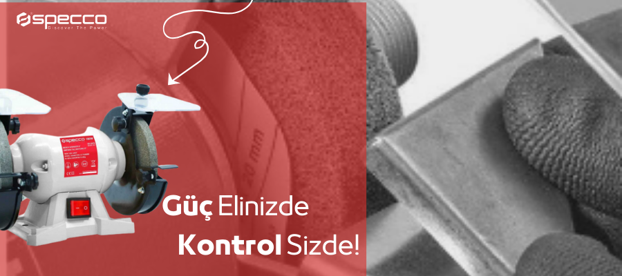 Specco Zımpara Taş Motoru 150mm - 2