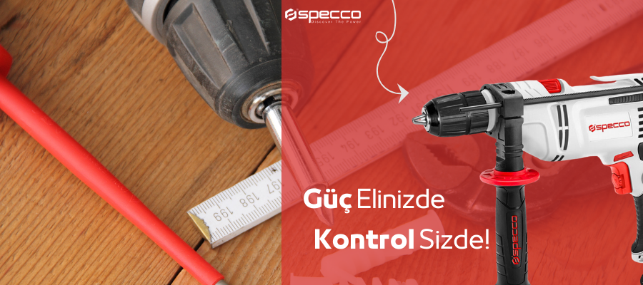 Specco Elektrikli Darbeli Matkap 850W SP-6022 - Görsel 2