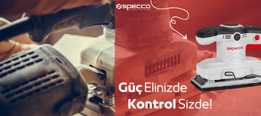 Specco Titreşimli Zımpara 320W - 2