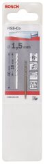Bosch - HSS-Co Metal Matkap Ucu 1,5*40 mm 1'li Paket