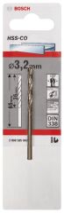 Bosch - HSS-Co Metal Matkap Ucu 3,2*65 mm 1'li Paket