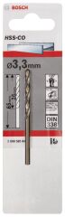 Bosch - HSS-Co Metal Matkap Ucu 3,3*65 mm 1'li Paket