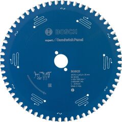 Bosch - Expert Serisi Çelik Levhalı Sandviç Panelleri için Daire Testere Bıçağı 270*30 mm 60 Diş
