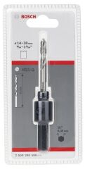 Bosch - Altıgen Şaftlı 14-30 mm Pançlar İçin Adaptör, Anahtar Ağzı 1/4'' (6,35mm)
