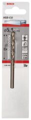 Bosch - HSS-Co Metal Matkap Ucu 5,1*86 mm 1'li Paket