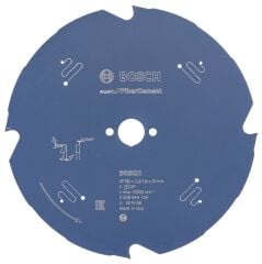 Bosch - Expert Serisi Lifli Çimento Ve Alçıpan için Daire Testere Bıçağı 190*20 mm 4 Diş