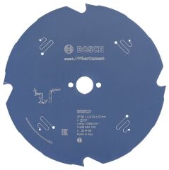 Bosch - Expert Serisi Lifli Çimento Ve Alçıpan için Daire Testere Bıçağı 190*20 mm 4 Diş