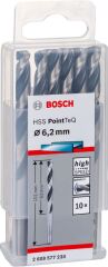 Bosch - HSS-PointeQ Metal Matkap Ucu 6,2 mm 10'lu
