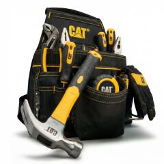 CAT DA980567 Çift Askı Kancalı Ağır Hizmet Bel Alet Çantası