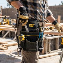 CAT DA980567 Çift Askı Kancalı Ağır Hizmet Bel Alet Çantası