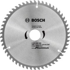 Bosch - Optiline Eco Serisi Alüminyum için Daire Testere Bıçağı 190*30 54 Diş