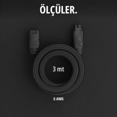 NOCO GPA003 GENIUSPRO50 İçin 3 Metre Ara Uzatma Kablosu