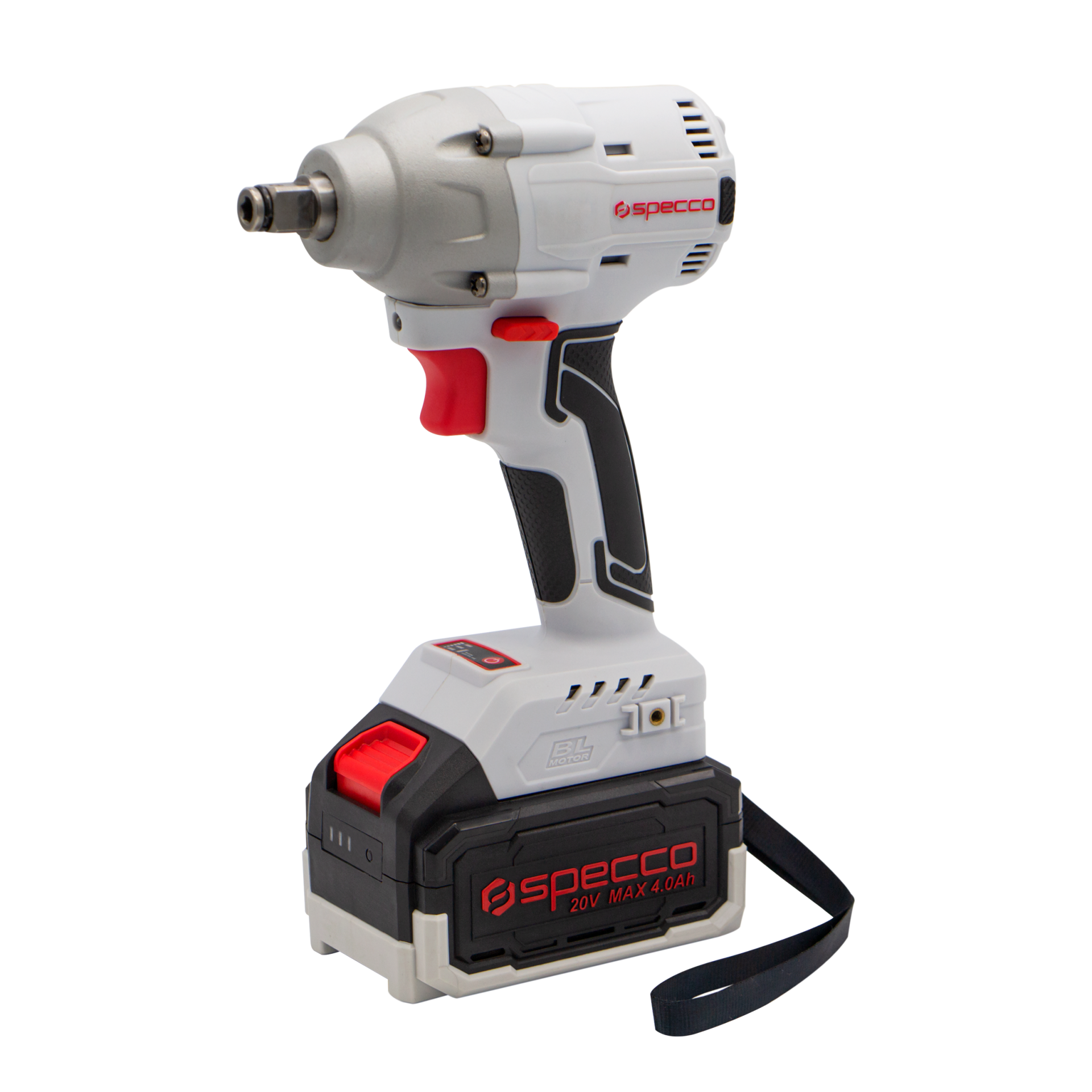 Specco 20V Akülü Somun Sıkma 280 Nm (4.0Ah Çift Akü Seti) (1/2'')