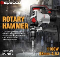 Specco SDS-PLUS Kırıcı Delici 1100W SP-7012