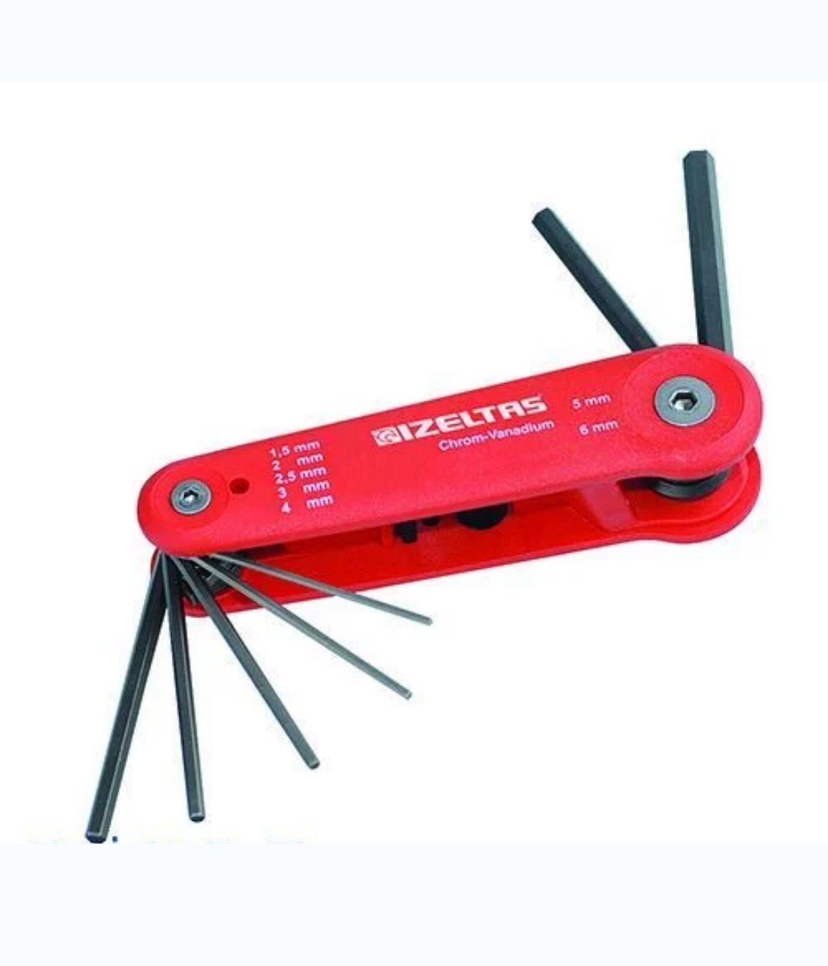 İzeltaş Kaset Allen Anahtar Tk. 7 Li (1,5-6)