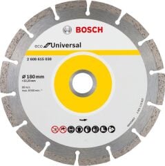 Bosch - Ekonomik Seri 9+1 Genel Yapı Malzemeleri İçin Elmas Kesme Diski 180 mm