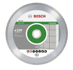 Bosch - Standard Seri Seramik İçin, 9+1 Elmas Kesme Diski Set 230 mm