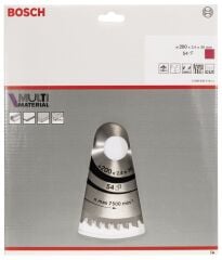 Bosch - Standard for Serisi Çoklu Malzeme için Daire Testere Bıçağı 200*30 mm 54 Diş