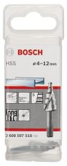 Bosch - HSS 5 Kademeli Matkap Ucu 4-12 mm