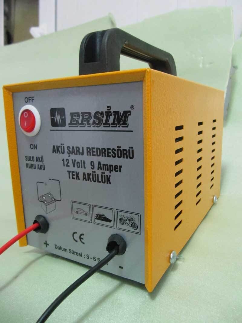 Ersim Mini Akü Şarj Cihazı