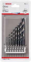 Bosch - Impact Control Serisi HSS Metal Matkap Ucu Seti 8'li - Click