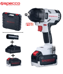Specco 20V Akülü Somun Sıkma 500 Nm (4.0Ah Çift Akü Seti) (1/2'')