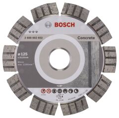 Bosch - Best Serisi Beton İçin Elmas Kesme Diski 125 mm