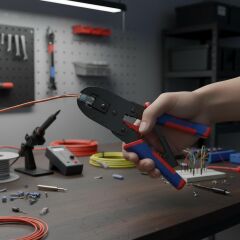 WORKPRO WP292001 RJ45/RJ11/RJ12/RJ22 Profesyonel Konnektör Sıkma Pensesi