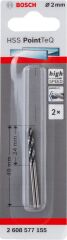 Bosch - HSS-PointeQ Metal Matkap Ucu 2,0 mm 2'li