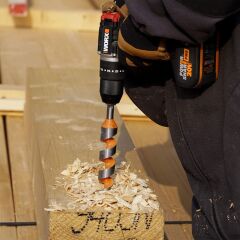 WORX WX354.4CK 20Volt/4.0Ah Li-ion Çift Akülü Kömürsüz Profesyonel Şarjlı Darbeli Matkap + DA980045 9 Çok Fonksiyonlu 27CM Çelik Kamp Çakısı