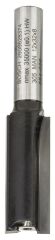 Bosch - Standard Seri Ahşap İçin Çift Oluklu, Sert Metal Ekstra Uzun Düz Freze Ucu 8*12*62mm