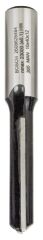 Bosch - Standard Seri Ahşap İçin Çift Oluklu, Sert Metal Ekstra Uzun Düz Freze Ucu 12*10*81mm