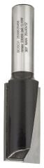 Bosch - Standard Seri Ahşap İçin Çift Oluklu, Sert Metal Ekstra Uzun Düz Freze Ucu 12*20*81mm