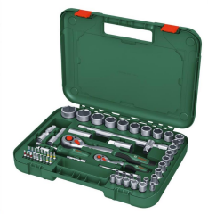 1/4'' + 1/2'' CIRCIRLI SOMUN SIKMA SETİ 56 PARÇA