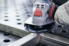 Bosch - X-LOCK - 125 mm 80 Kum Best Serisi Metal ve Inox Fiber Disk