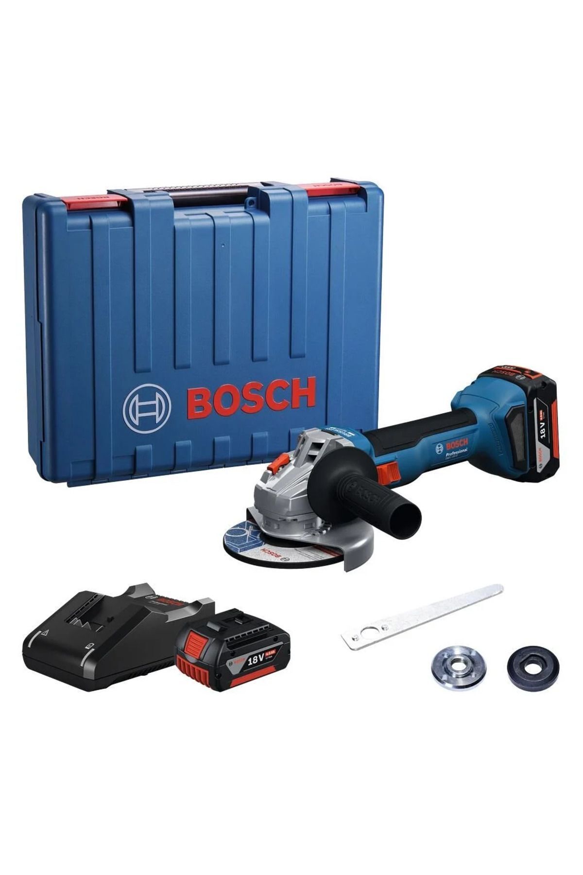 Bosch Gws 18v-8 Çift Akülü Taşlama Makinesi - 0 601 9N9 020