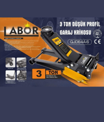 Labor 3 Ton Düşük Profil Garaj Krikosu