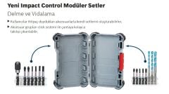 Bosch - Impact Control Serisi Vidalama Ucu 8'li PH1/PH2 x3/PH3/PZ2 x2/PZ3 *25mm