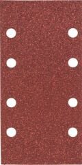 Bosch - Titreşimli Zımpara Kağıdı 10'lu, 93 x 185 mm 60 Kum 8 Delik