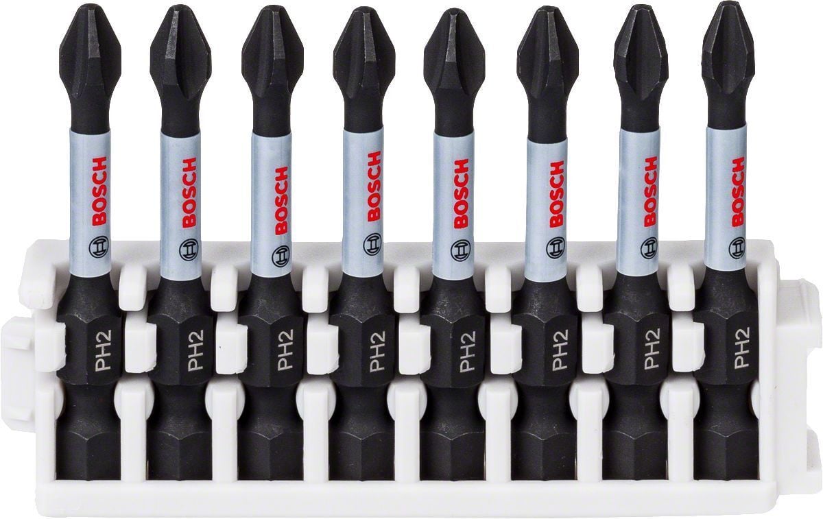Bosch - Impact Control Serisi Vidalama Ucu 8'li PH2 *50mm