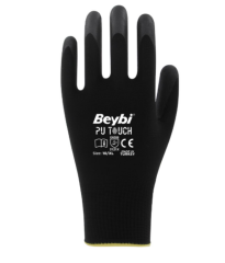 Pu Touch Poliüretan Kaplı Polyester Örme Eldiven No: 9 - 288 Çift