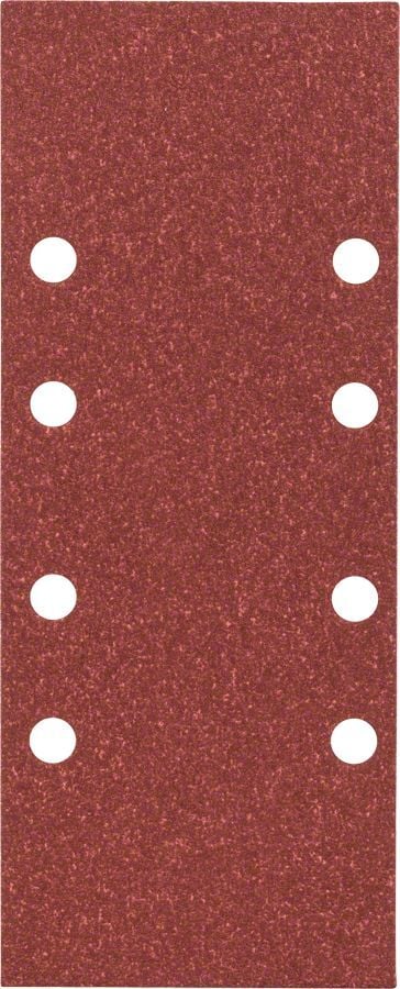 Bosch - Titreşimli Zımpara Kağıdı 10'lu, 93 x 230 mm 80 Kum 8 Delik