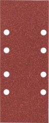Bosch - Titreşimli Zımpara Kağıdı 10'lu, 93 x 230 mm 80 Kum 8 Delik