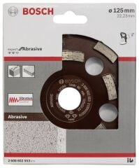Bosch - Expert Serisi Aşındırıcı Malzemeler İçin Elmas Çanak Disk 125 mm