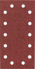 Bosch - Titreşimli Zımpara Kağıdı 10'lu, 115 x 230 mm 40 Kum 14 Delik