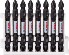 Bosch - Impact Control Serisi Çift Taraflı Vidalama Ucu 8'li PZ2 *65mm