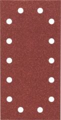 Bosch - Titreşimli Zımpara Kağıdı 10'lu, 115 x 230 mm 80 Kum 14 Delik