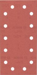 Bosch - Titreşimli Zımpara Kağıdı 10'lu, 115 x 230 mm 240 Kum 14 Delik