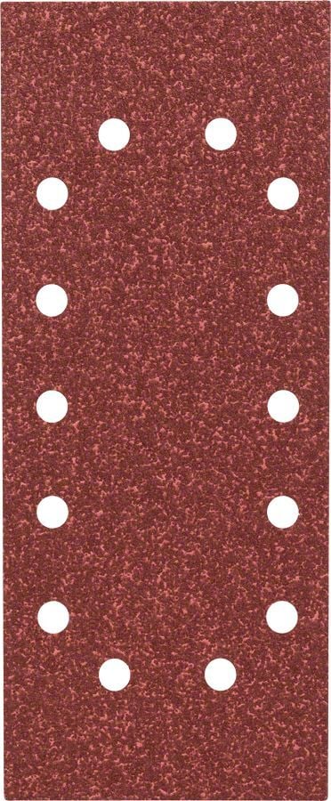 Bosch - Titreşimli Zımpara Kağıdı 10'lu, 115 x 280 mm 40 Kum 14 Delik